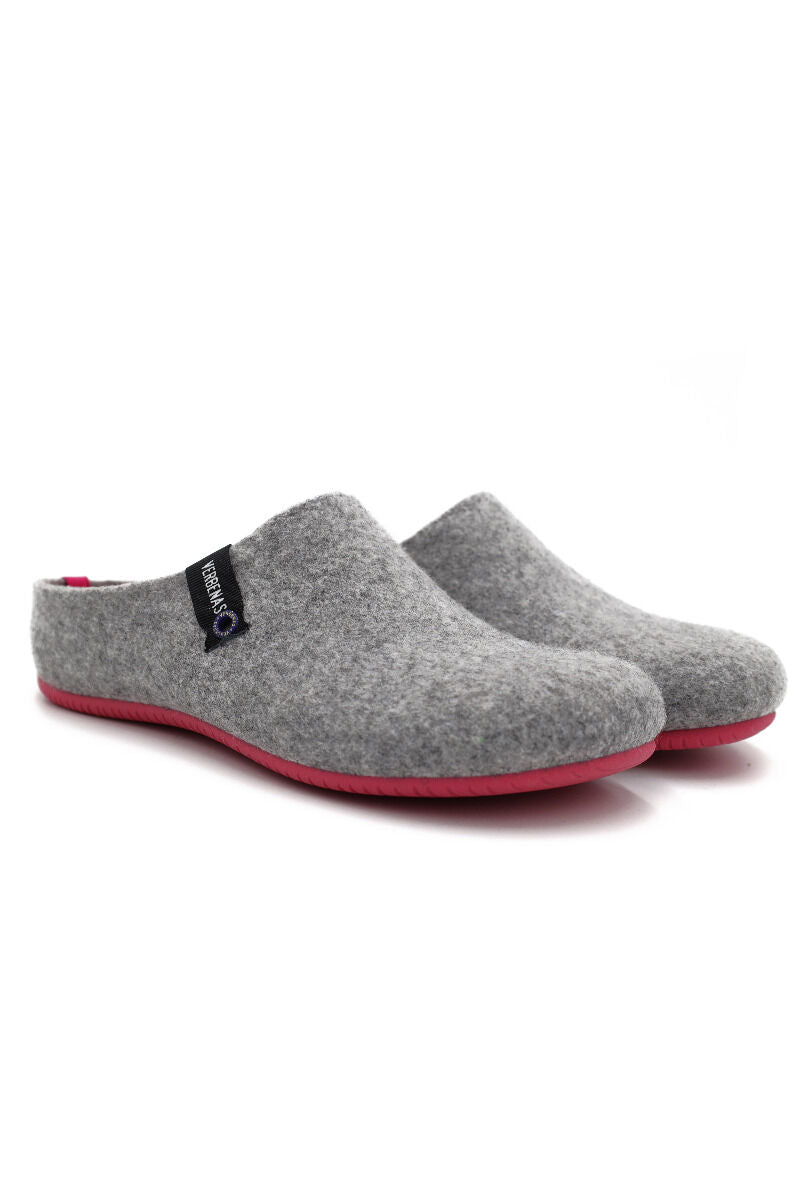 Verbenas York Fieltro Pet Combi Gris/Fucsia