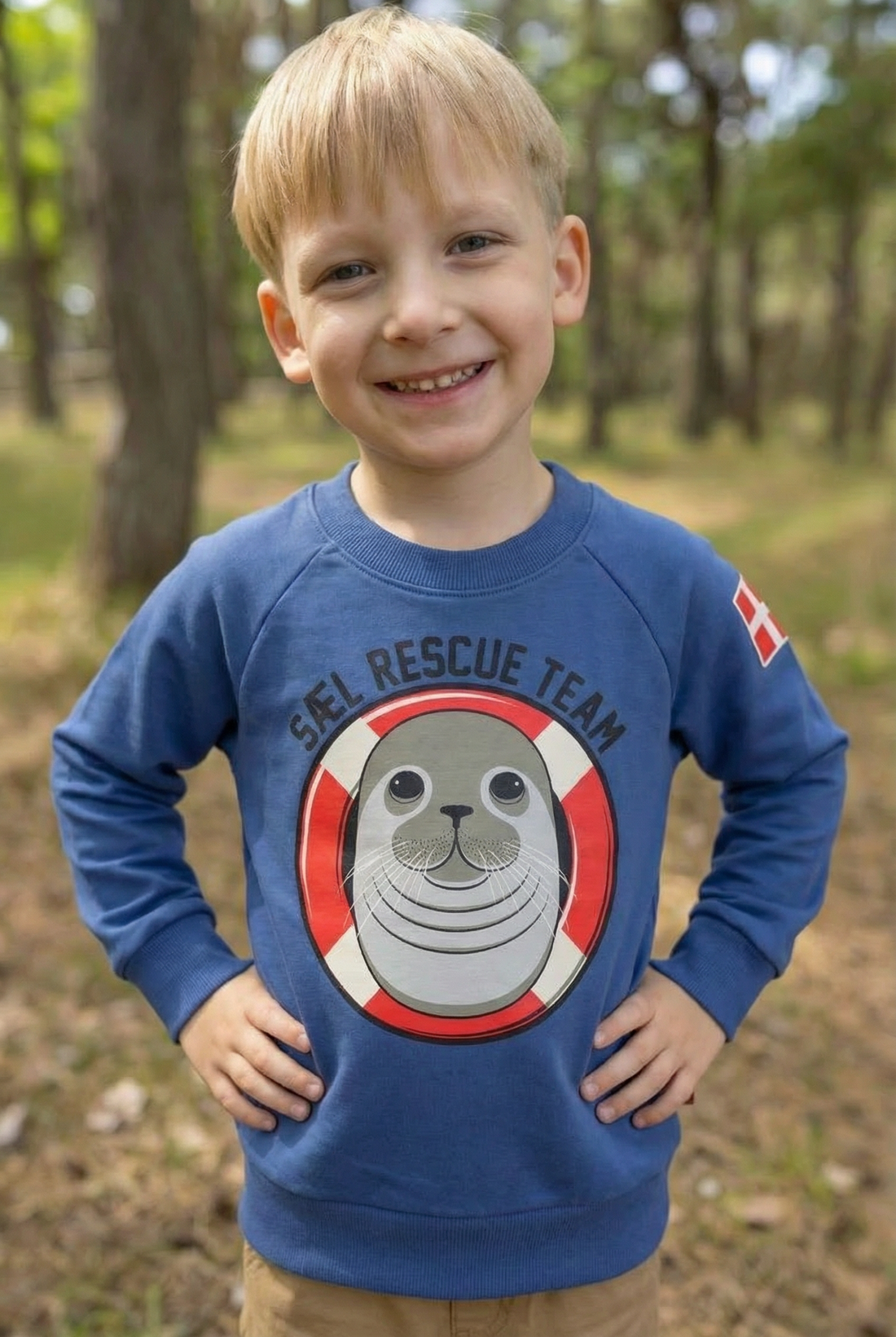 Dyrbellow Sweat Skipper Blue SAEL RESCUE