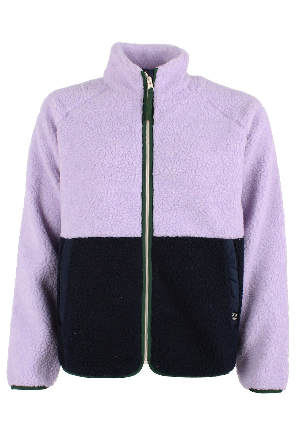 ESS - Danegreatness Fleecejacke Light Viola/Dk Navy