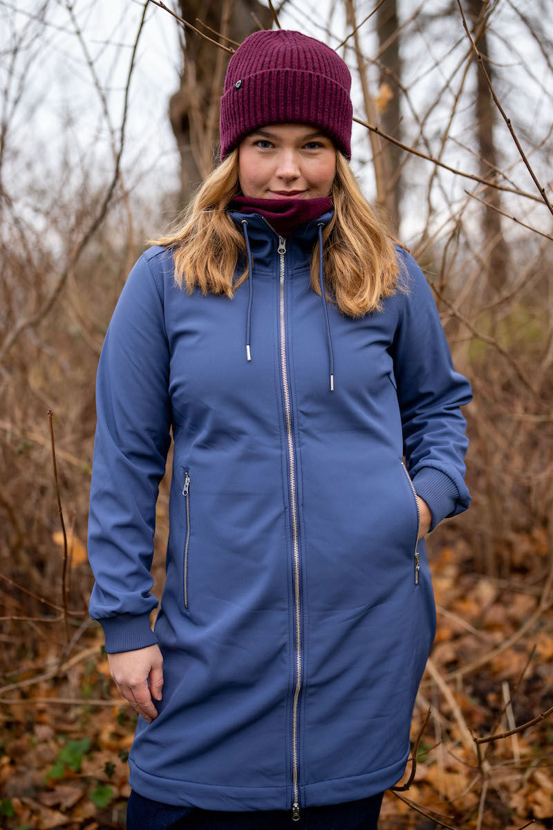 Danejane Softshell Grey Marine