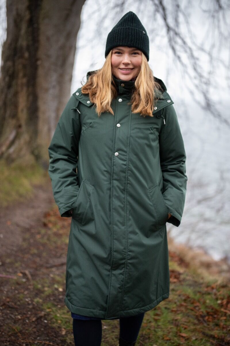Danemargrethe Winter Coat Dark Army