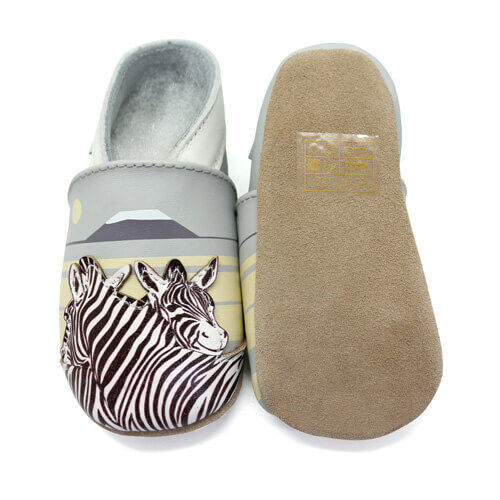 Lait et Miel Hjemmesko Zebra