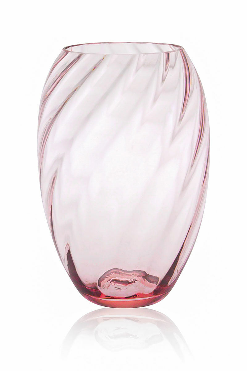 Anna Von Lipa Elipse Vase Rosa