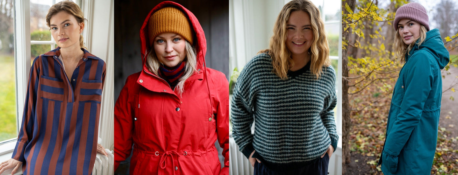 Danefæ Winter Coats,  sweaters and dresses