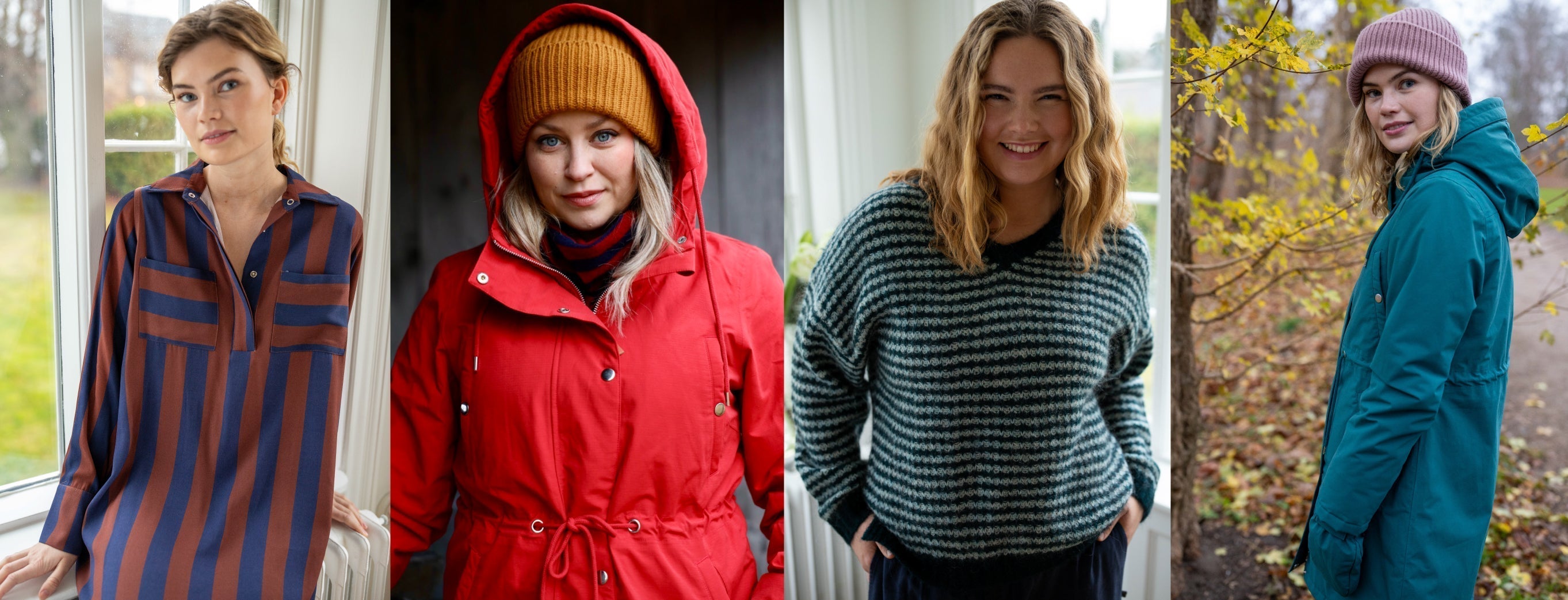 Danefæ Winter Coats,  sweaters and dresses