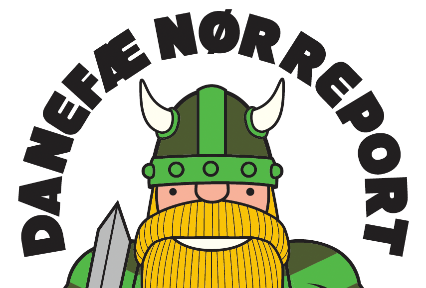 Grøn viking Nørreport logo