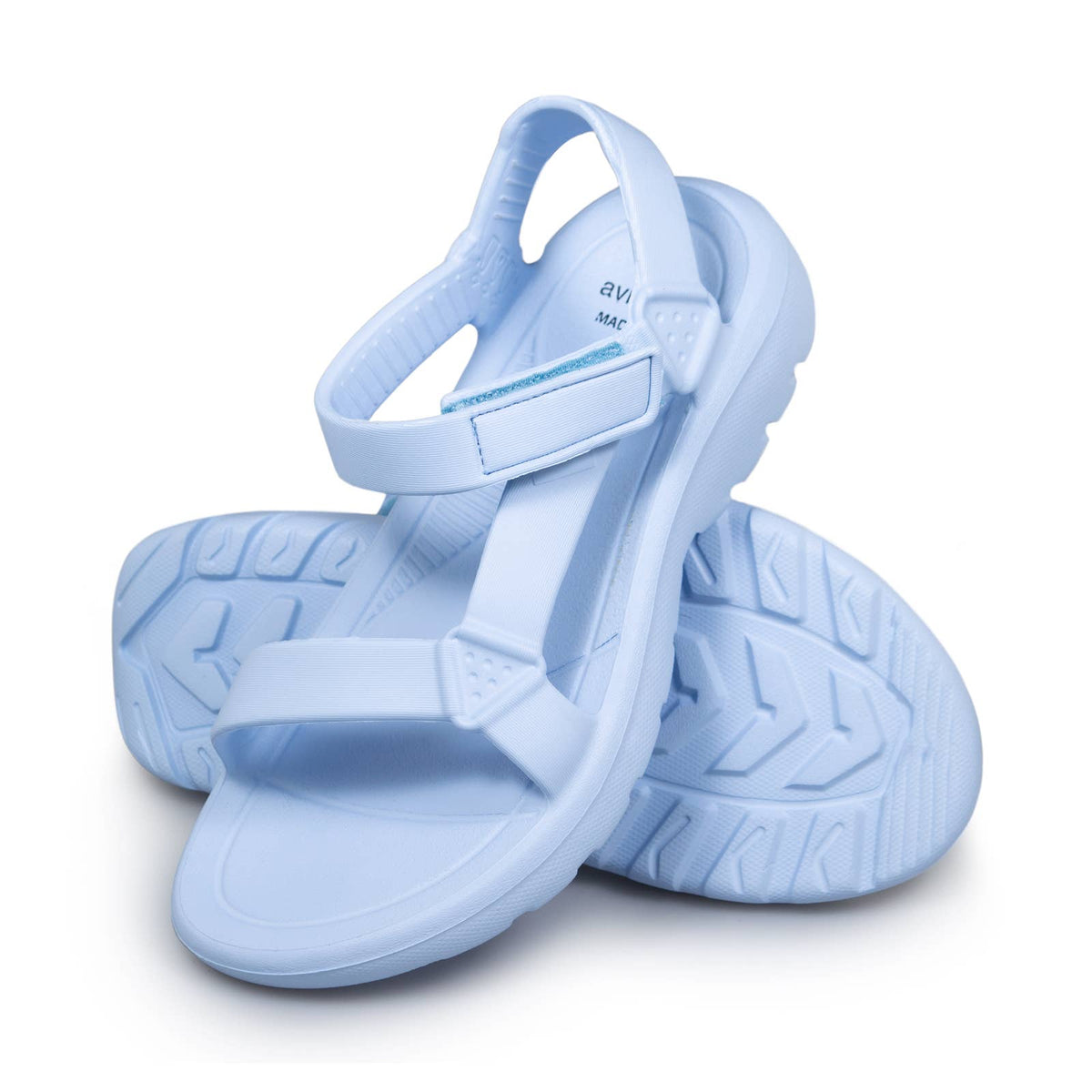 Calzame - Maui Flat Sandal Sky