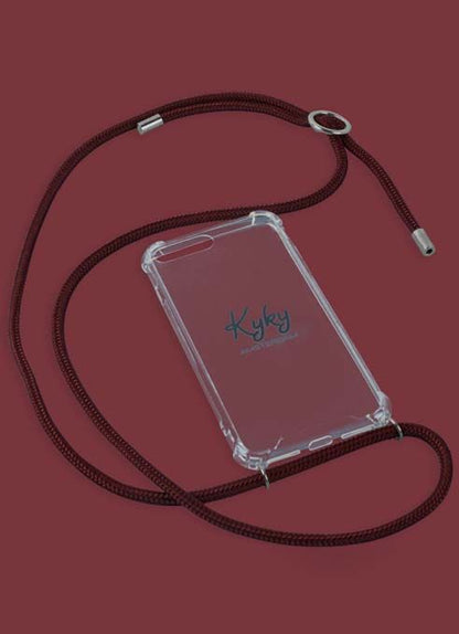 Kyky Iphone X/XS Cover Aubergenious SILVER