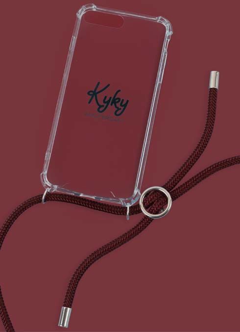 Kyky Iphone X/XS Cover Aubergenious SILVER