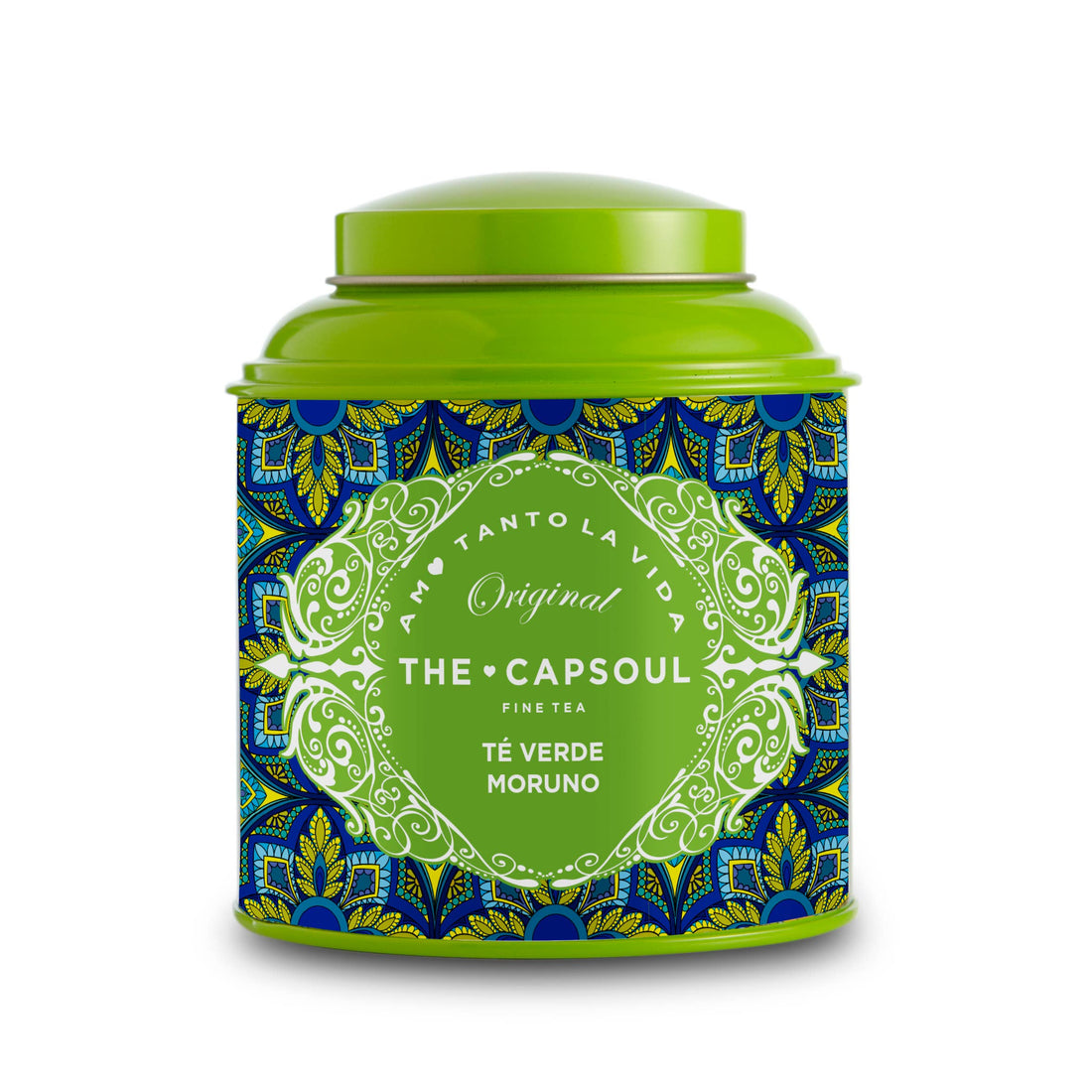 The Capsoul Moroccan Green Tea - Loose Leaf Green Tea Tin 100g - The Capsoul