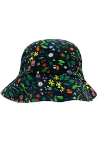 Danepoppins Hat Dk Navy BOTANICAL