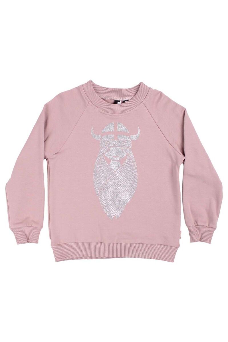 Sweater til børn med glitter viking