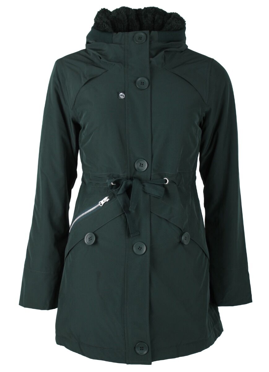Danelene Stretch Winter Jacket Black green