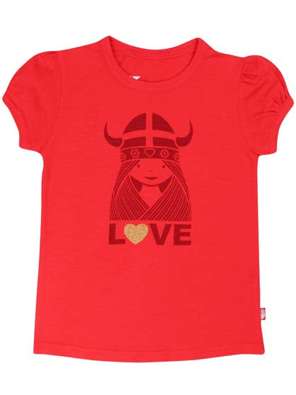 T-shirt til børn med viking
