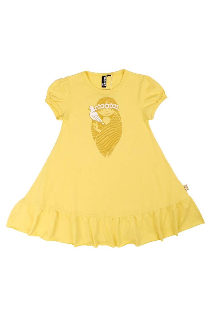 Danevesterbro Dress Bright Yellow LILLMISSLIVER