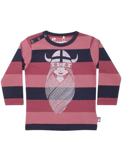 Bluse til børn med viking 
