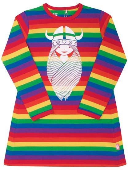 Danenanna Dress Rainbow FREJA