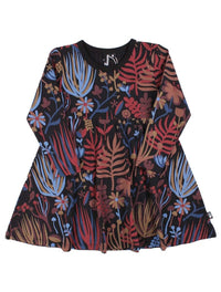 Danepopsicle Viscose  Dress Navy WALKABOUT