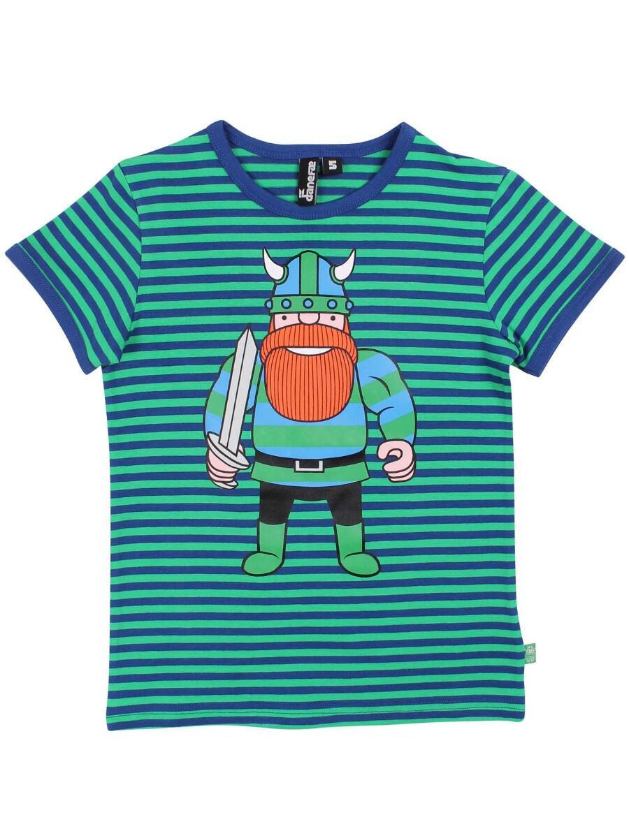 T-shirt til børn med viking  