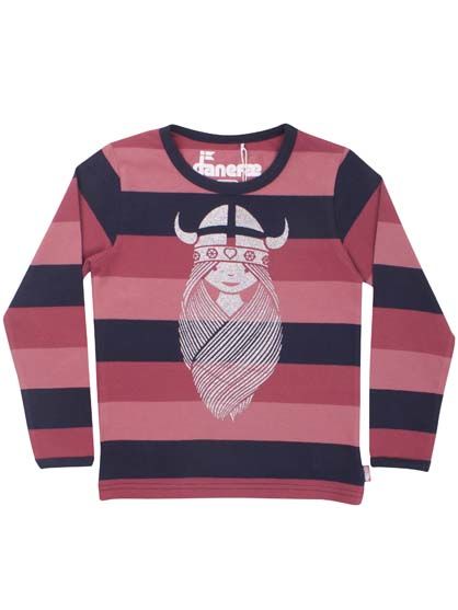 Bluse til børn med viking 
