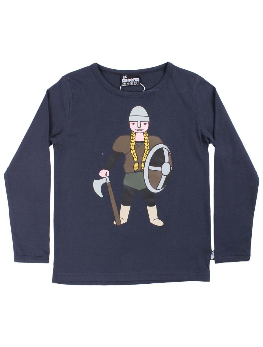 Bluse til børn med viking