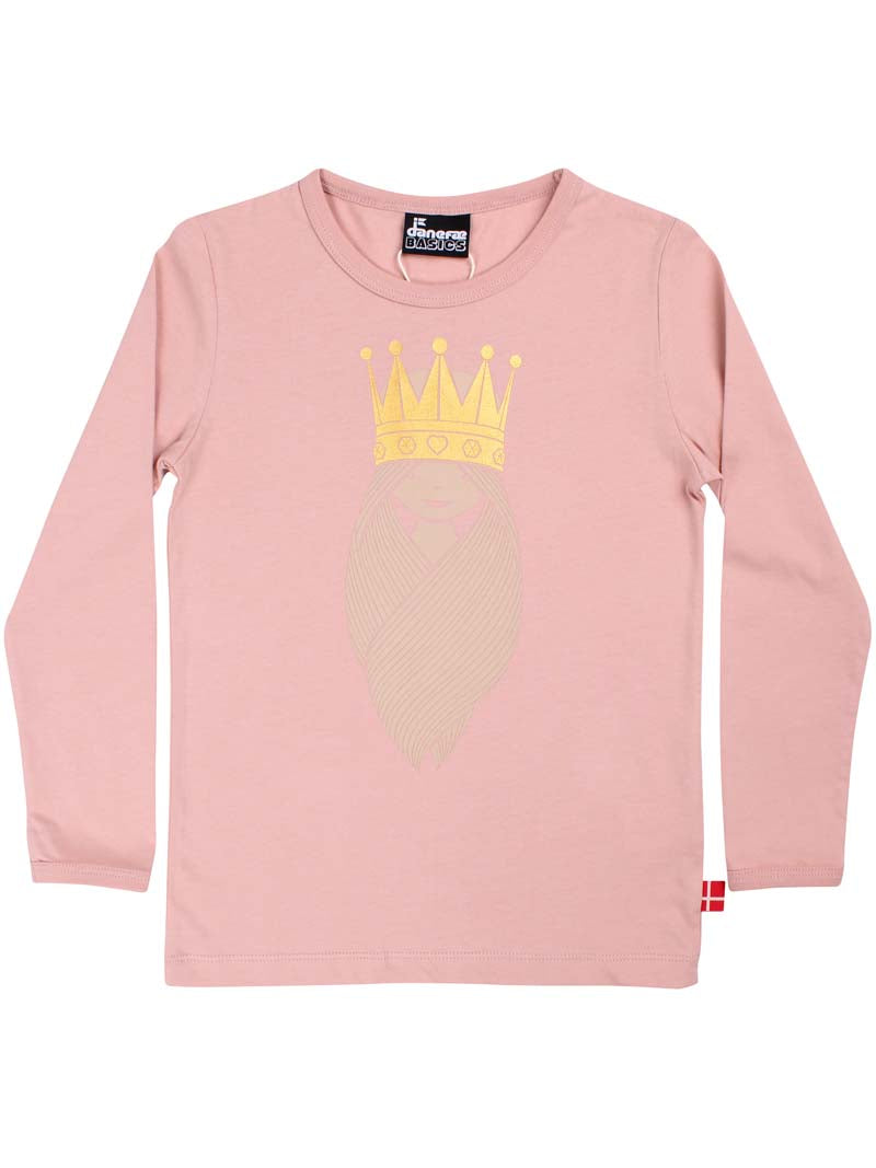 Bluse til børn med prinsesse 