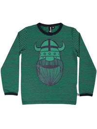 Danenorthpole Tee Dark Navy/Green ERIK