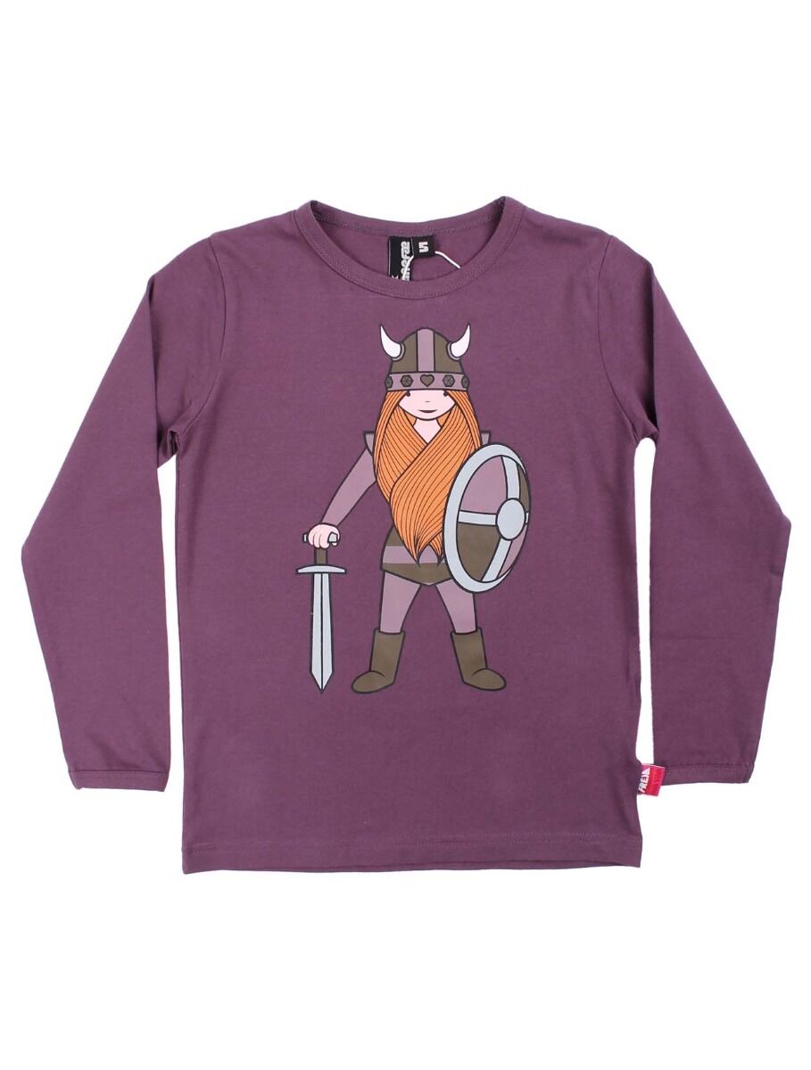 Bluse til børn med viking
