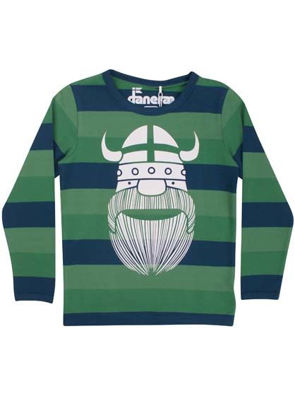 Bluse til børn med viking 
