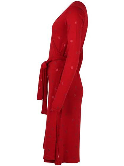 Daneregina Dress Red/Red Glitter SURPRISE DOTS