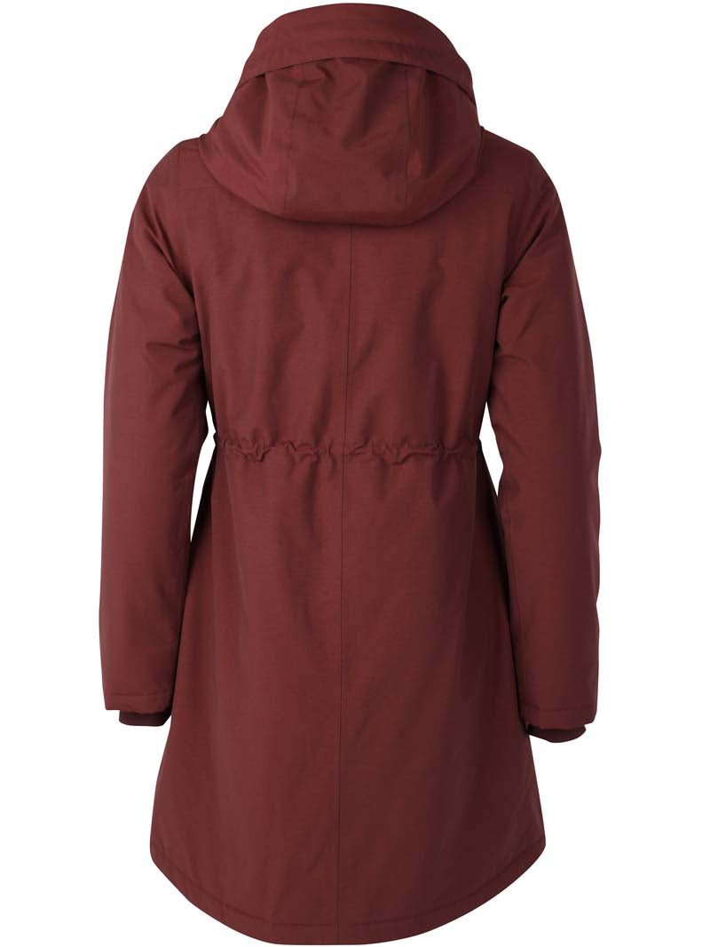 Danenora Winter Parka Deep Bordeaux