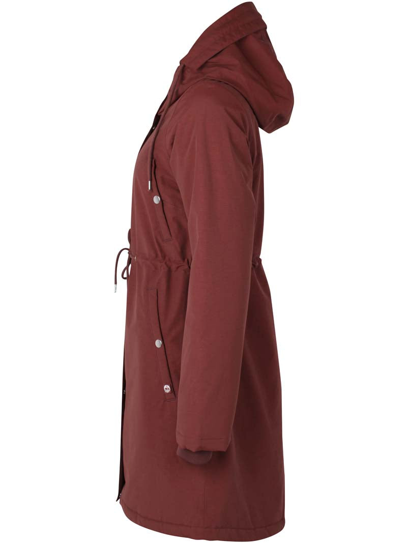 Danenora Winter Parka Deep Bordeaux