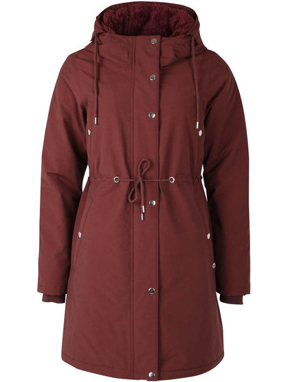 Danenora Winter Parka Deep Bordeaux