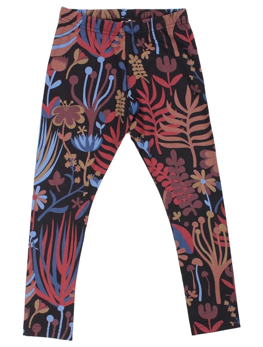 Leggings til børn med planter  