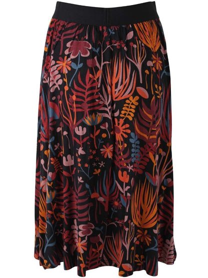 Danechichi Skirt Black/Berry Chocolate WALKABOUT