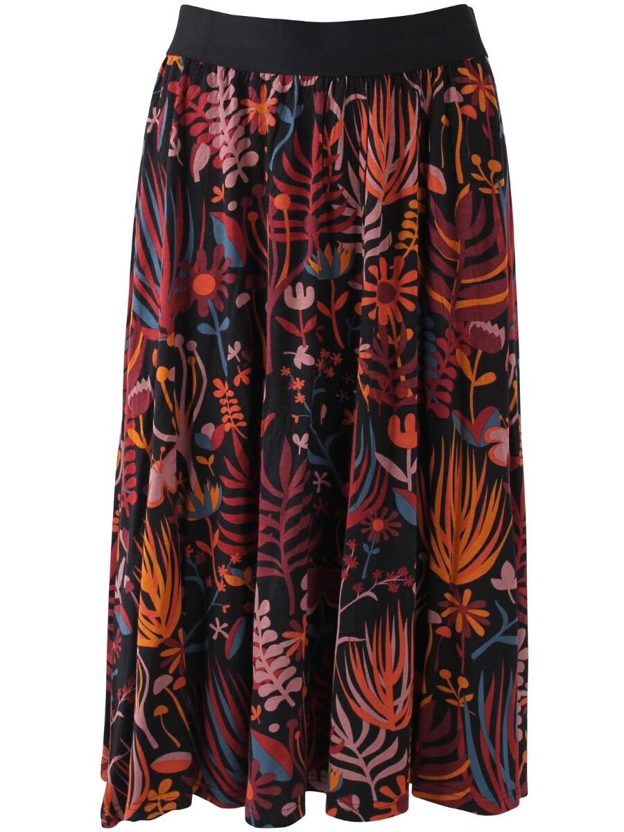 Danechichi Skirt Black/Berry Chocolate WALKABOUT