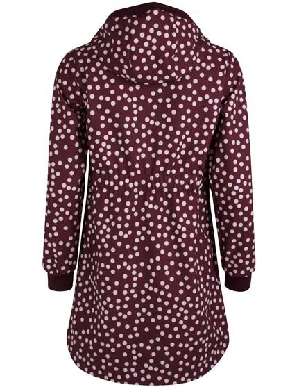 Danelaura Softshell Dark Bordeaux/Chalk