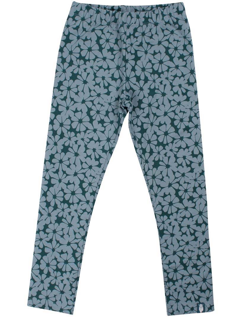 Danandrea Warm leggings Blue Grey/Dark Slate FLOWERY