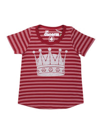 Nooni Tee Dark Red/Vintage Rose CROWN