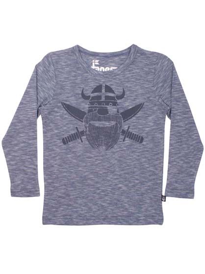 Jakob LS Tee Navy/Milk PIRATE