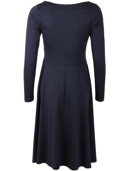 Danesigrid Cotton Dress Dk Navy