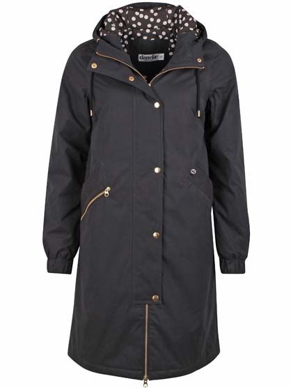 Danebrunhilde Winter Parka Black