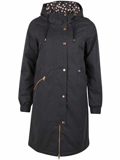 Danebrunhilde Winter Parka Black