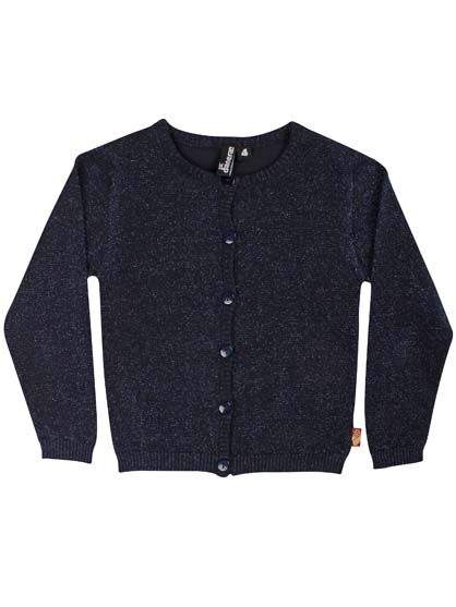 Cardigan til børn med glitter 