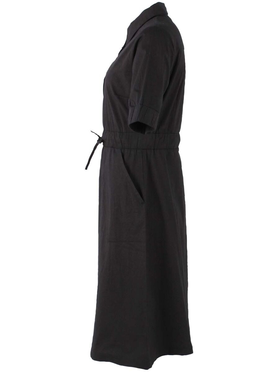 Danesusanne Poplin Dress Black