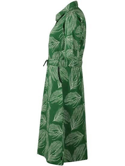 Danesusanne Poplin Dress Green/chalk PALMA