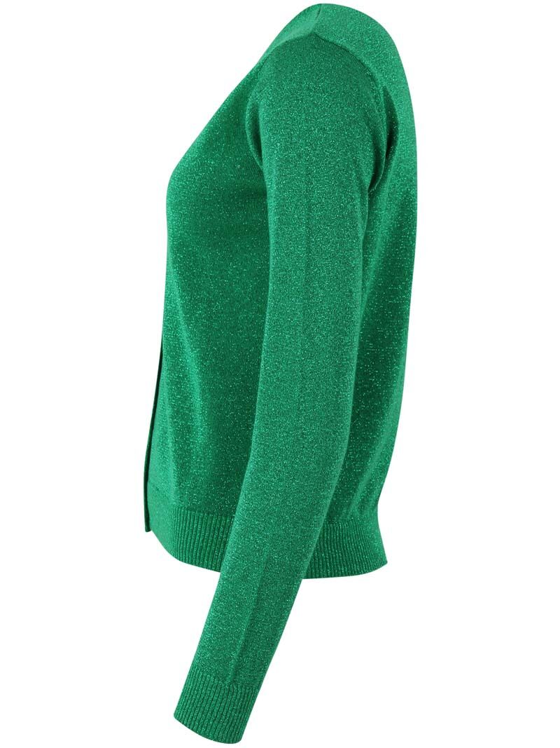 Danesaga Glitter Cardigan Grass Green GLITTER