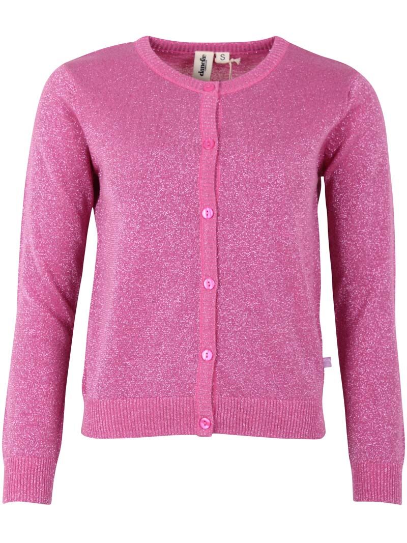 Pink glitter cardigan best sale