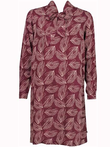 Danehilde Dress Dark BDX/LT Beige PALMA