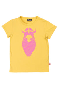 Danebasic SS Faded Yellow FREJA (Super Pink)